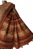 Pure Exclusive Pallu Tussar Silk Saree